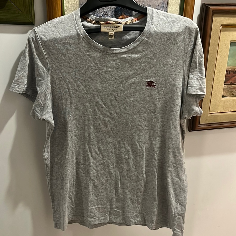 Gray shirt